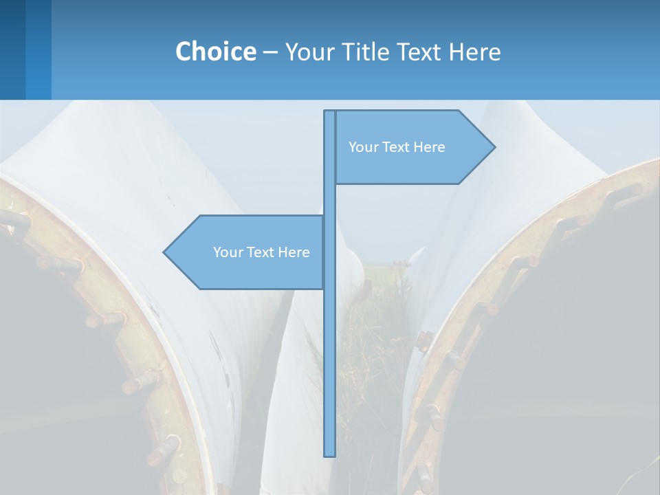 Conditioner Supply Part PowerPoint Template