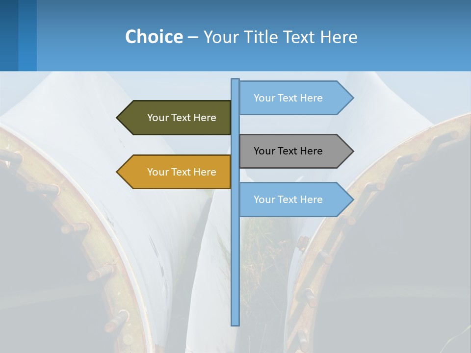 Conditioner Supply Part PowerPoint Template