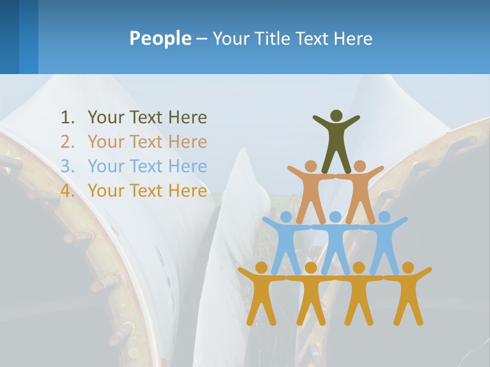 Conditioner Supply Part PowerPoint Template