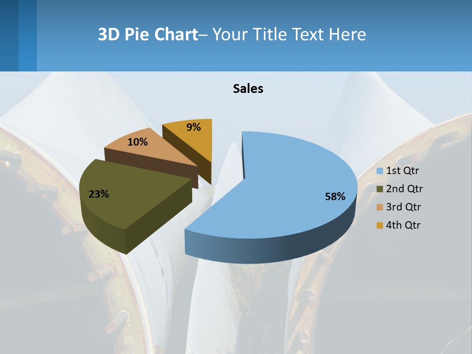 Conditioner Supply Part PowerPoint Template