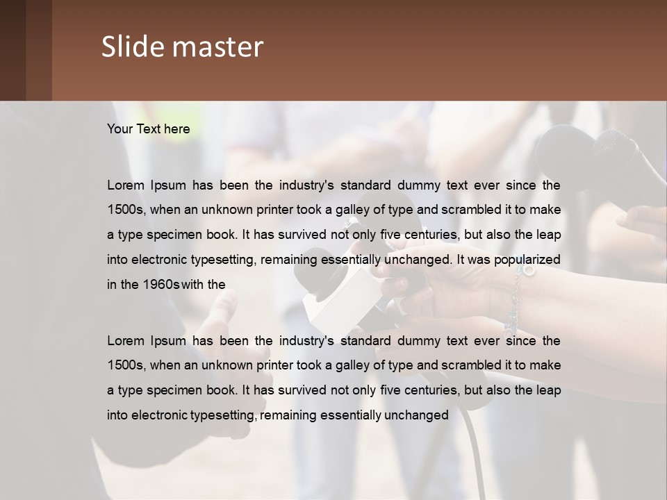 Electricity Part Climate PowerPoint Template