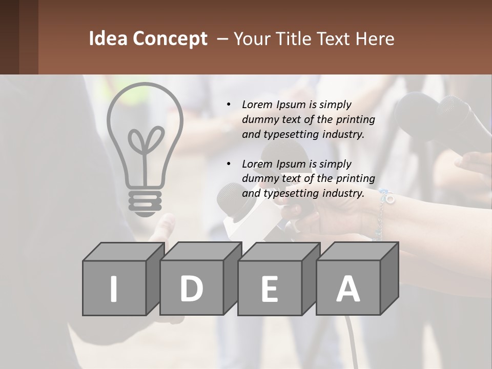 Electricity Part Climate PowerPoint Template