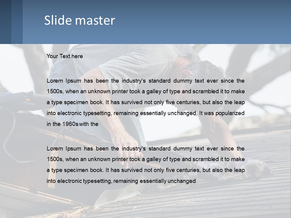 Condition Cooling Industry PowerPoint Template