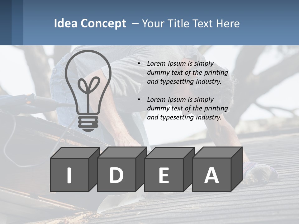 Condition Cooling Industry PowerPoint Template
