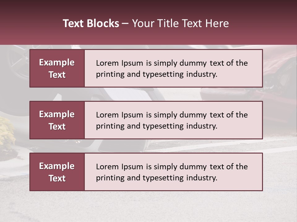 Industry Unit Part PowerPoint Template