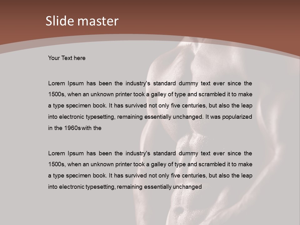 Equipment Air Part PowerPoint Template