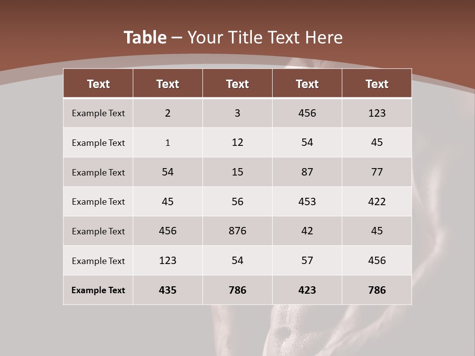 Equipment Air Part PowerPoint Template