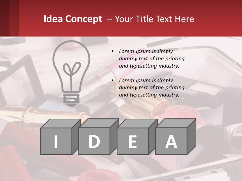 House White Electricity PowerPoint Template