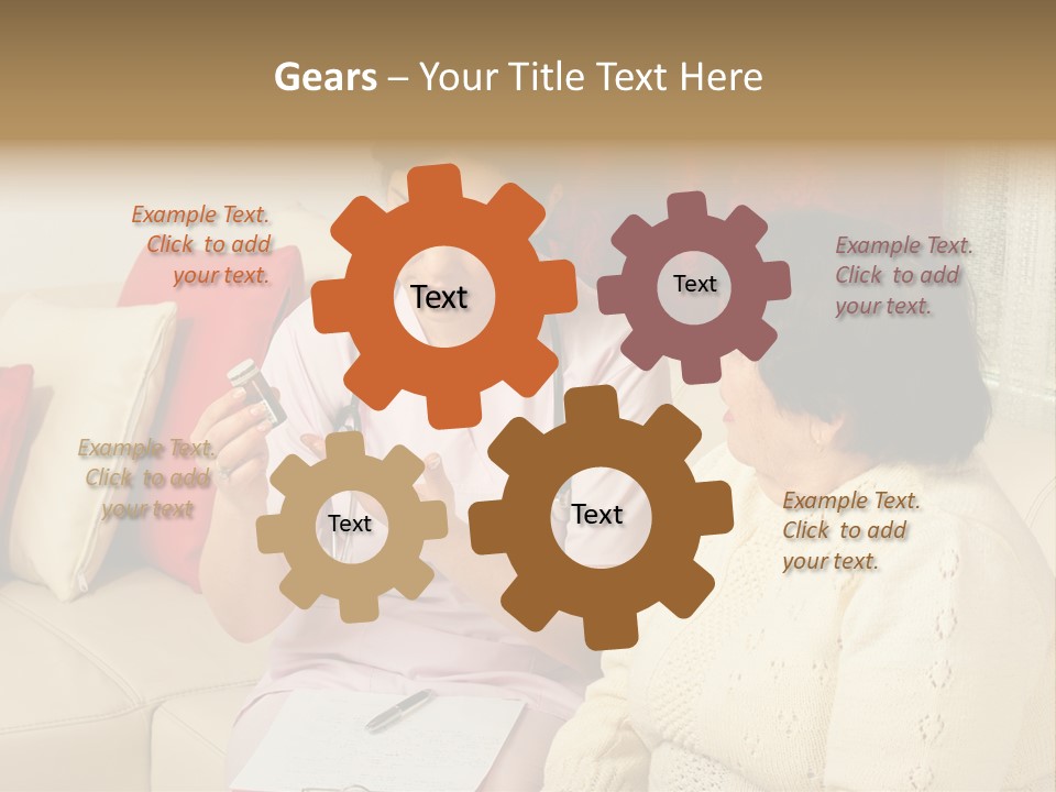 Air Energy Cool PowerPoint Template