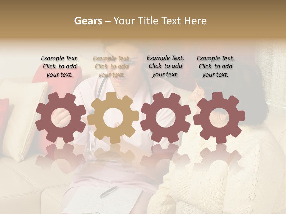 Air Energy Cool PowerPoint Template