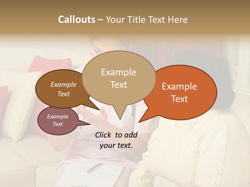 Air Energy Cool PowerPoint Template