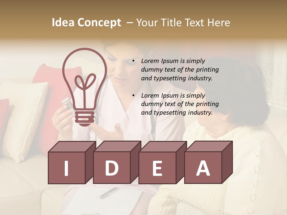 Air Energy Cool PowerPoint Template