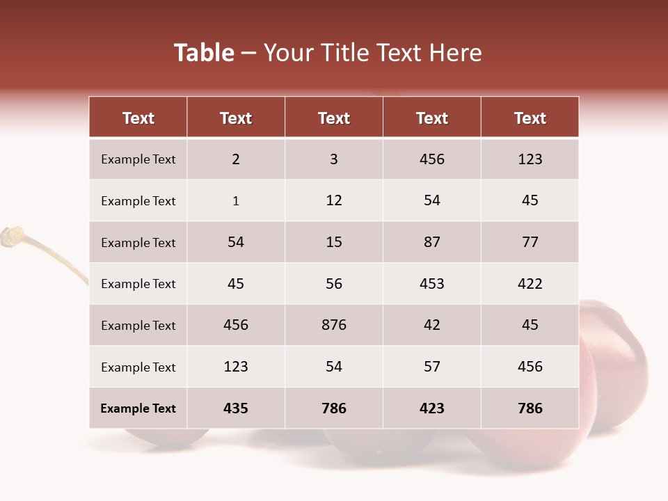 Temperature System Cold PowerPoint Template