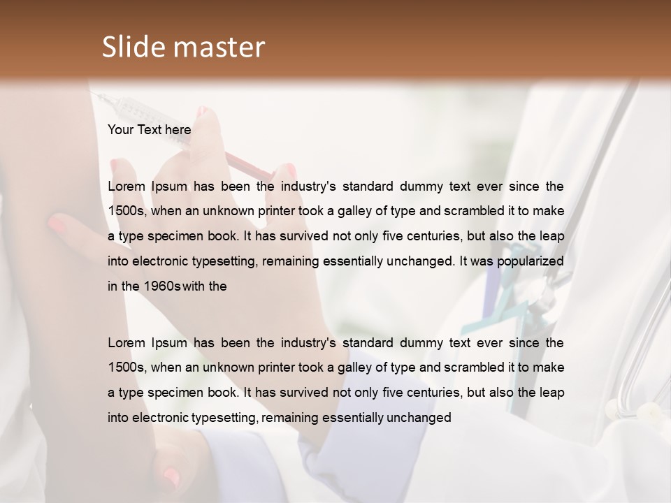 Industry Switch Temperature PowerPoint Template