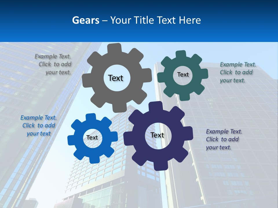 Conditioner Cooling Industry PowerPoint Template