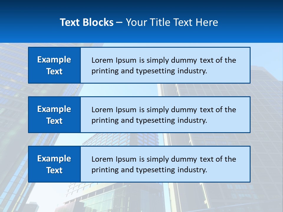 Conditioner Cooling Industry PowerPoint Template