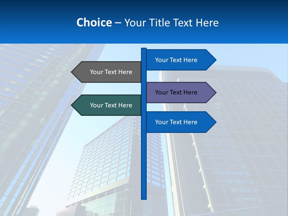 Conditioner Cooling Industry PowerPoint Template