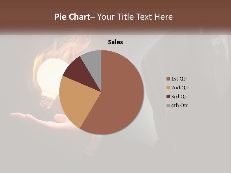 White Part Supply PowerPoint Template