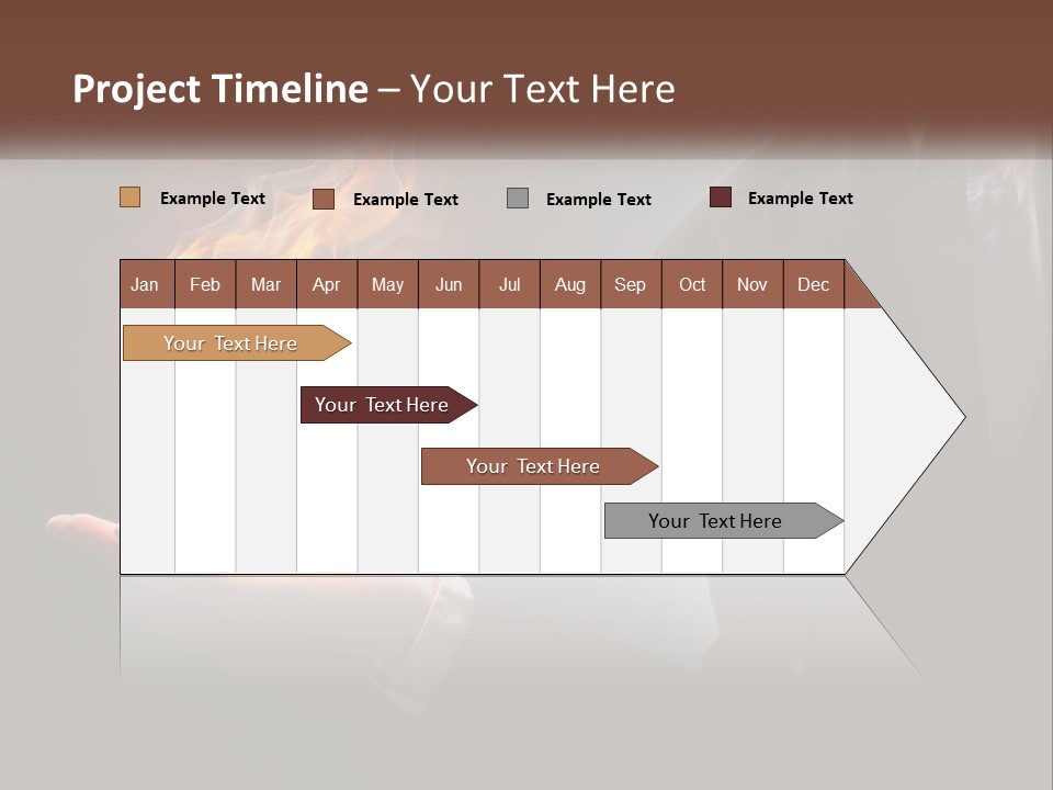White Part Supply PowerPoint Template
