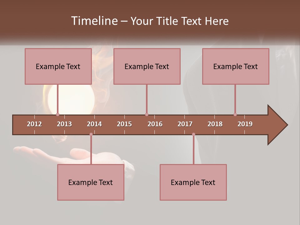 White Part Supply PowerPoint Template