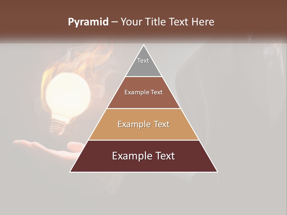 White Part Supply PowerPoint Template