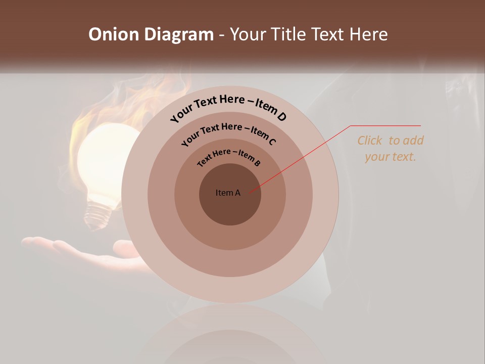 White Part Supply PowerPoint Template