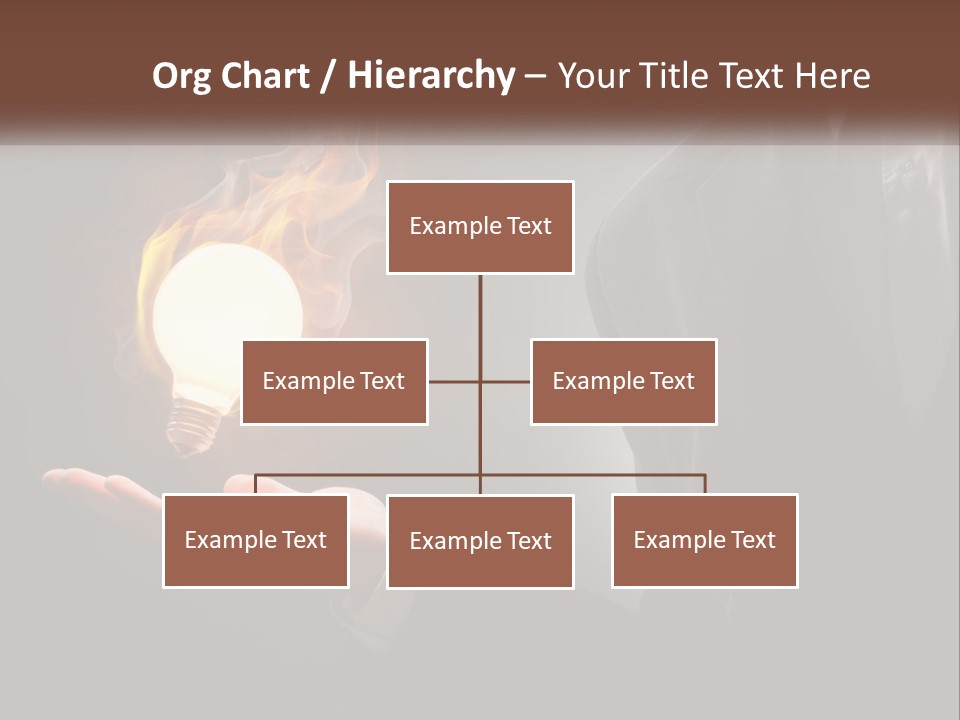 White Part Supply PowerPoint Template