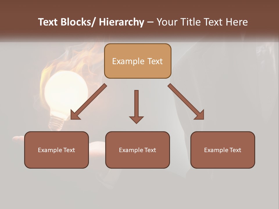 White Part Supply PowerPoint Template