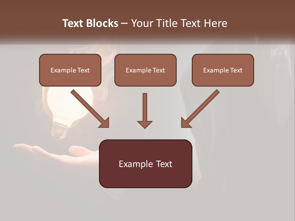 White Part Supply PowerPoint Template