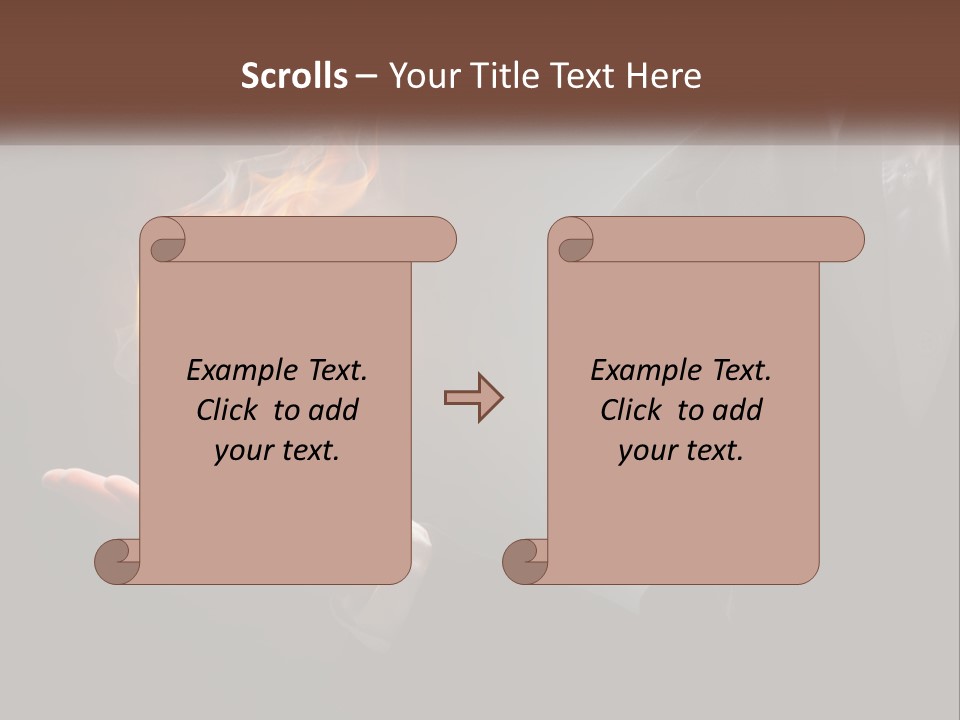 White Part Supply PowerPoint Template