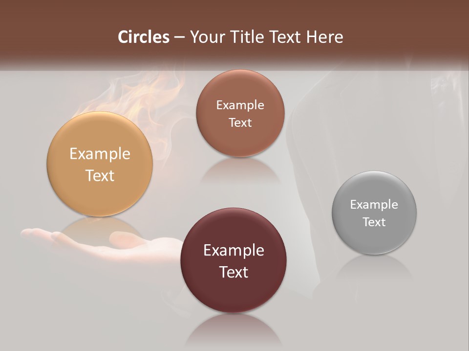 White Part Supply PowerPoint Template
