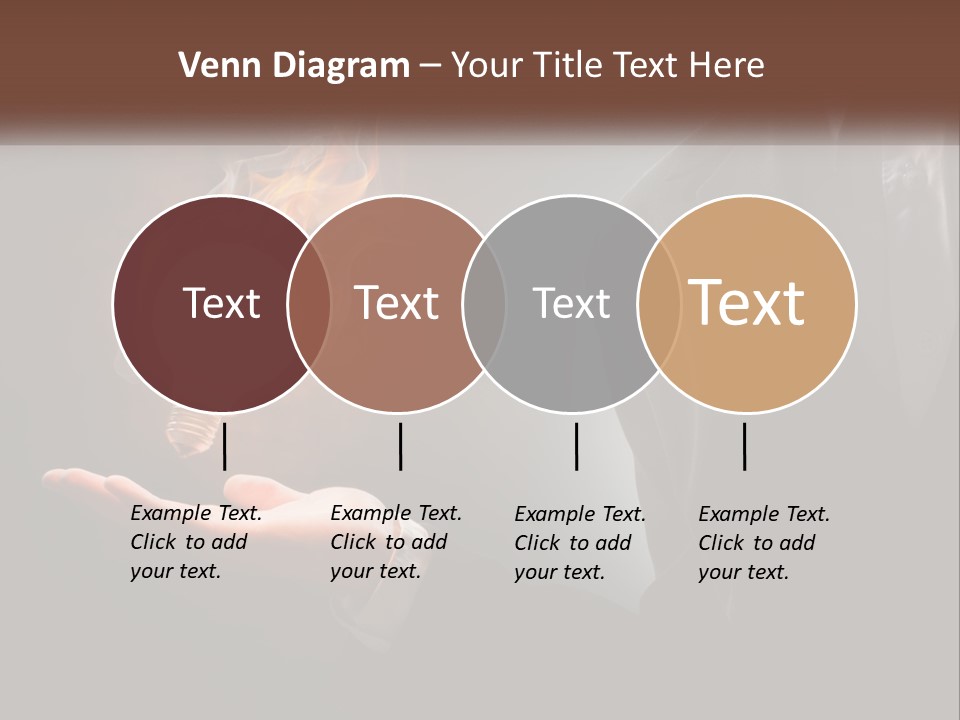 White Part Supply PowerPoint Template