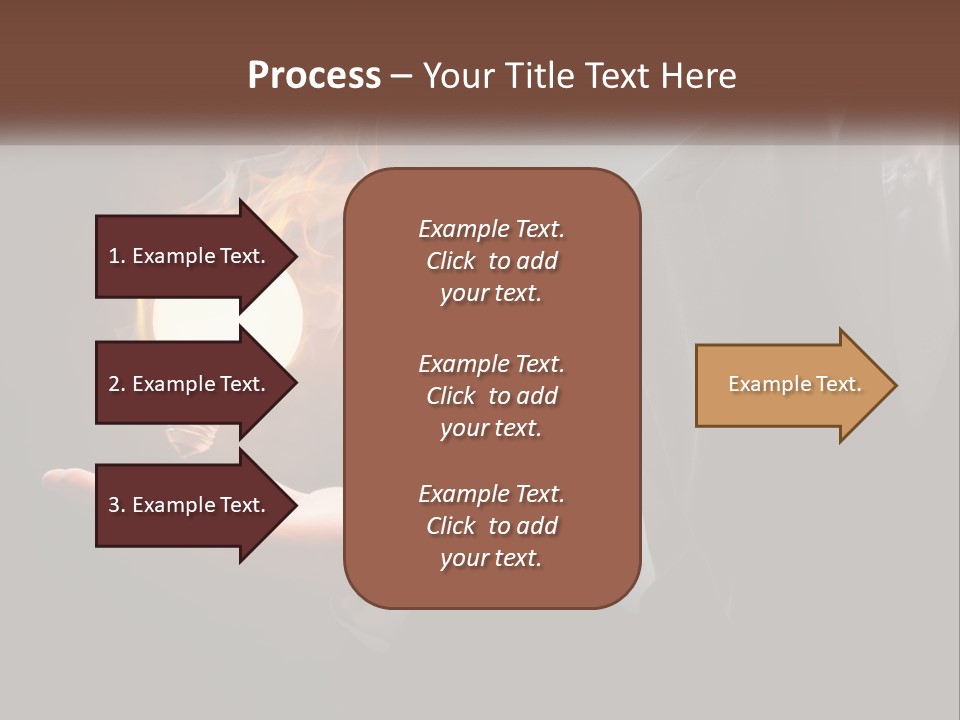 White Part Supply PowerPoint Template