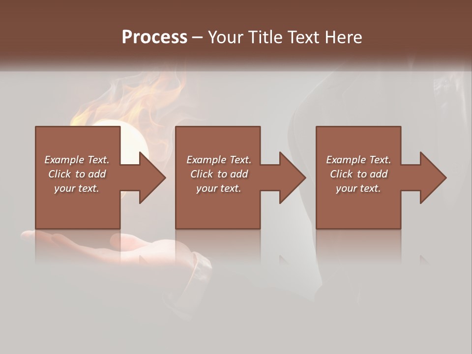 White Part Supply PowerPoint Template