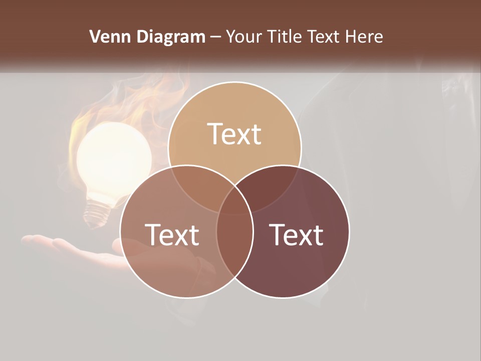 White Part Supply PowerPoint Template