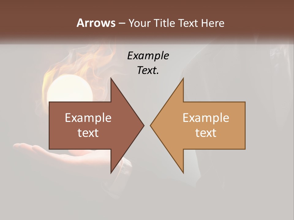 White Part Supply PowerPoint Template
