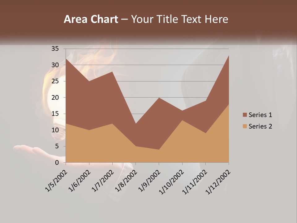White Part Supply PowerPoint Template