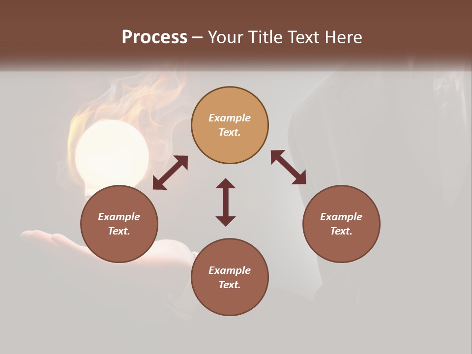 White Part Supply PowerPoint Template