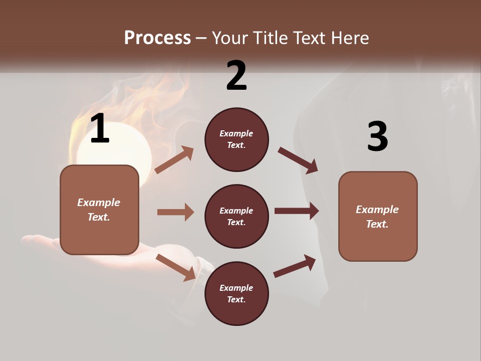 White Part Supply PowerPoint Template