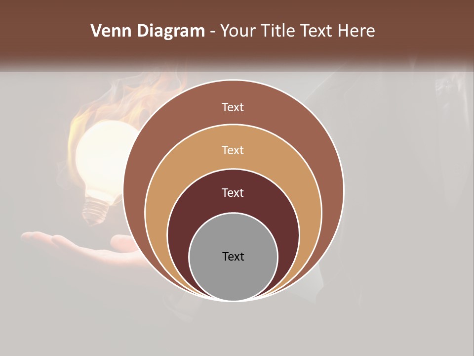 White Part Supply PowerPoint Template