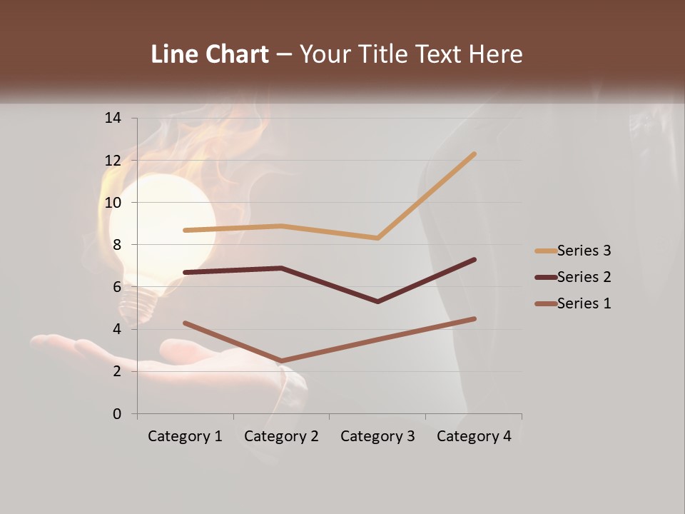 White Part Supply PowerPoint Template