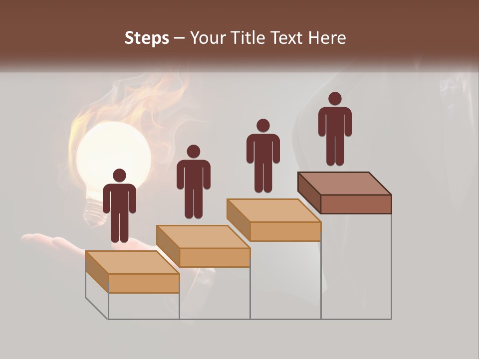 White Part Supply PowerPoint Template