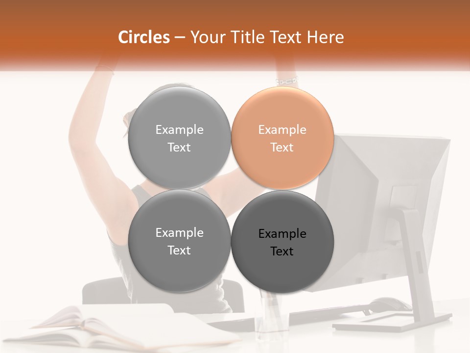White System Unit PowerPoint Template