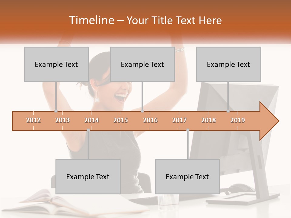 White System Unit PowerPoint Template