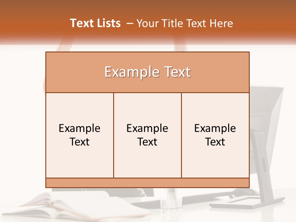 White System Unit PowerPoint Template