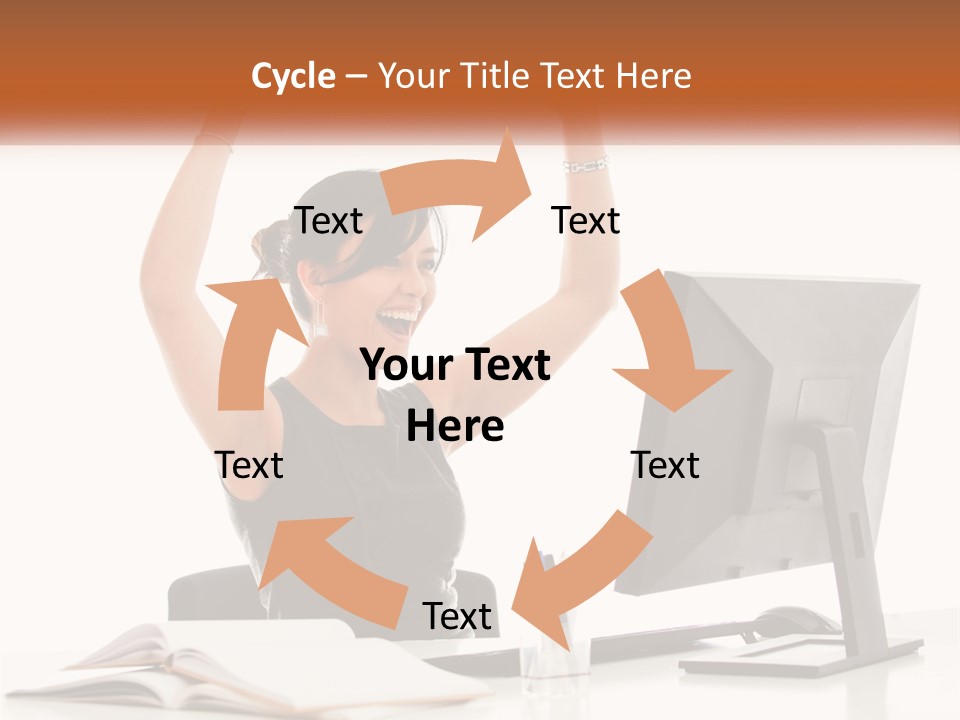 White System Unit PowerPoint Template