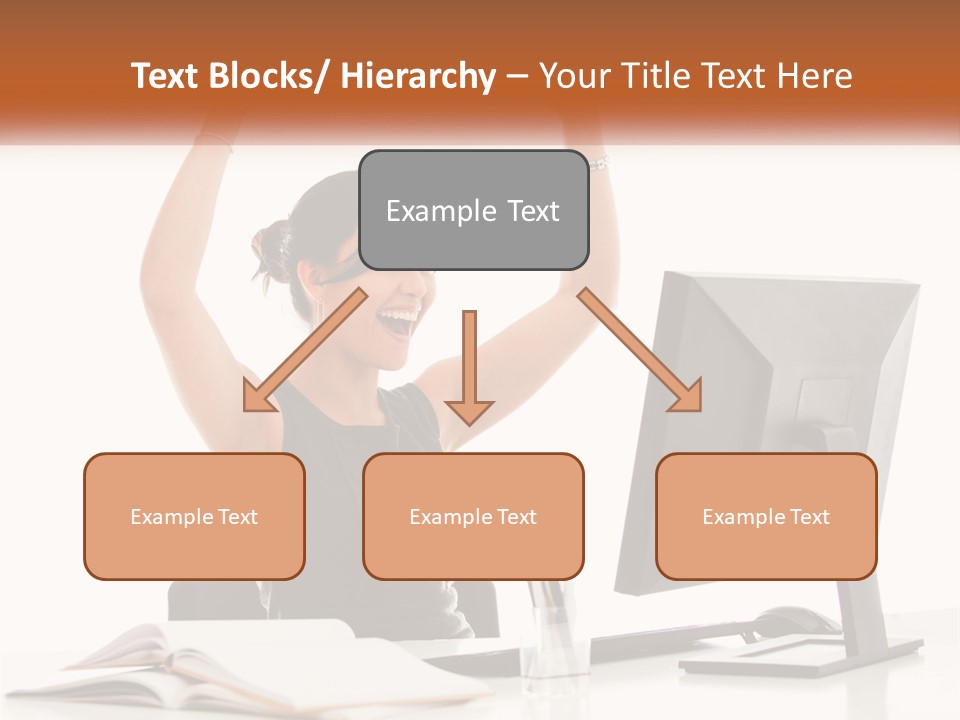 White System Unit PowerPoint Template
