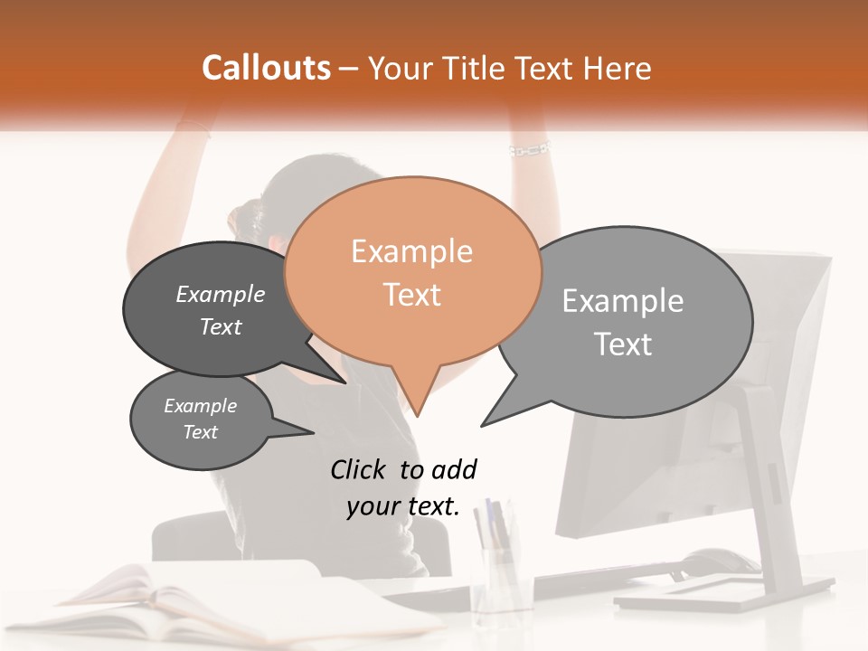 White System Unit PowerPoint Template