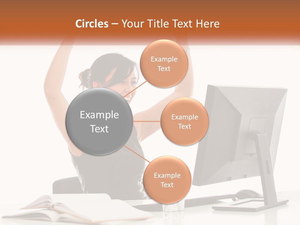 White System Unit PowerPoint Template