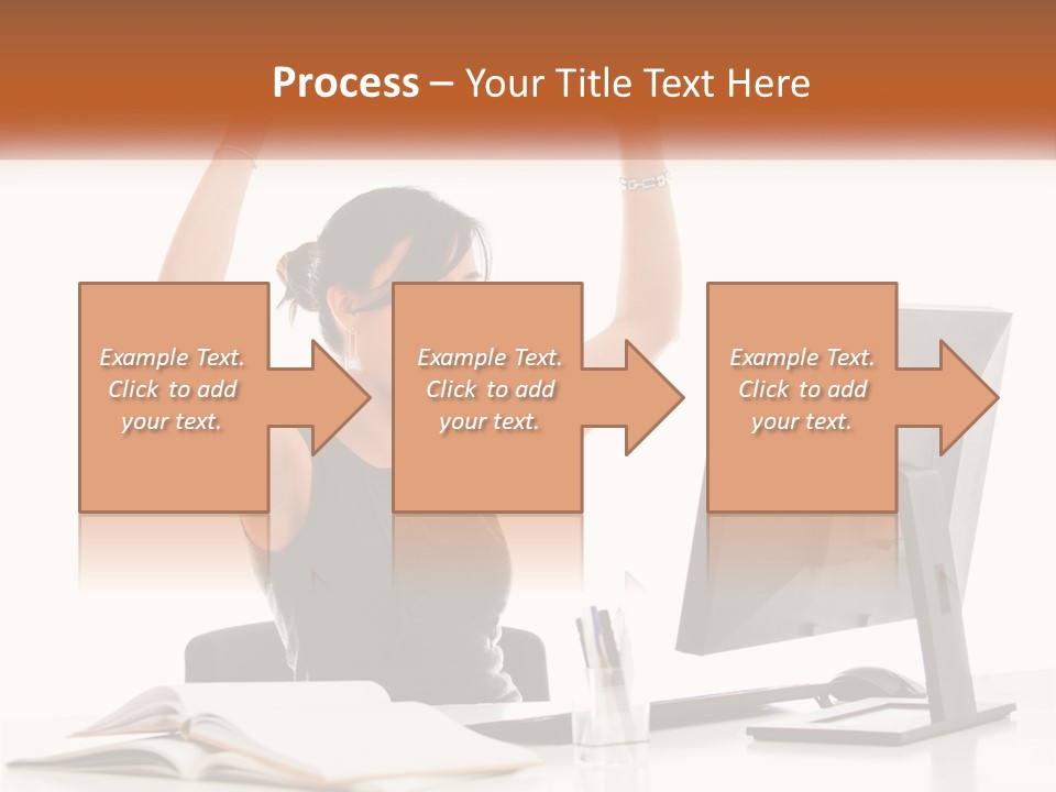 White System Unit PowerPoint Template